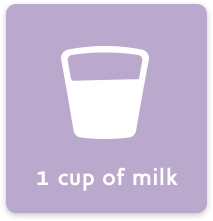 1 cup of milk