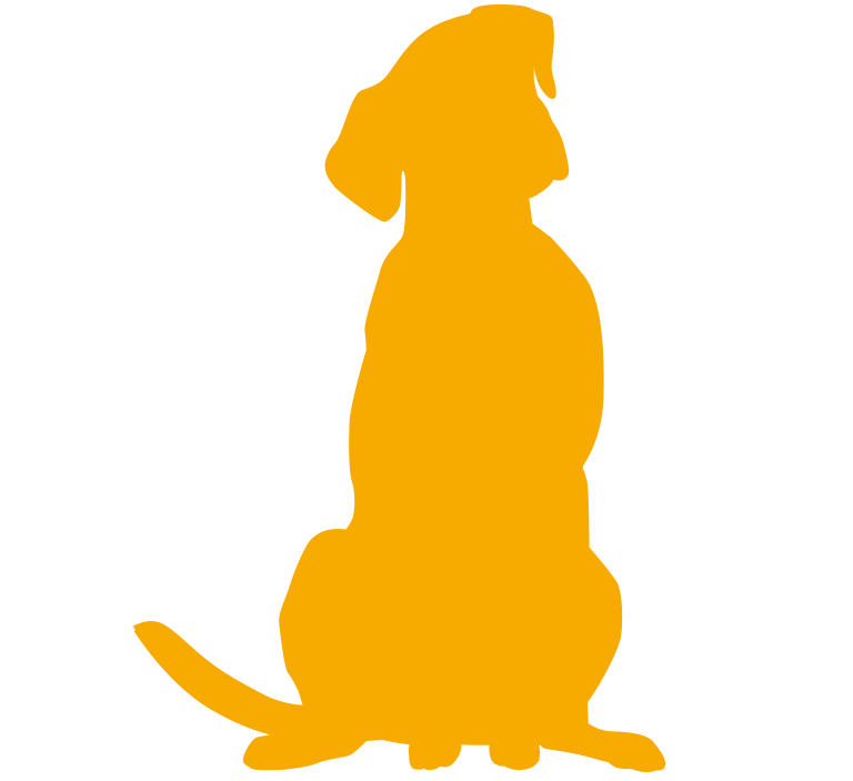 Yellow Dog silhouette