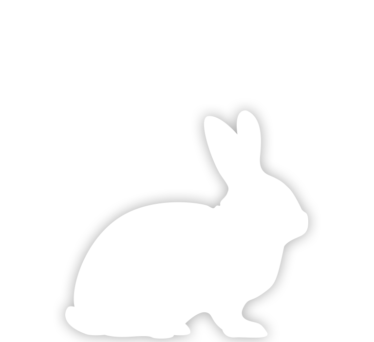 White Rabbit silhouette