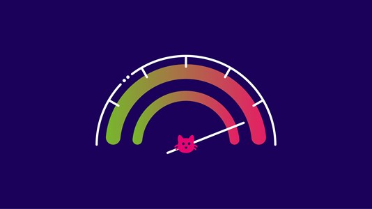 Cat Dementia Speedometer